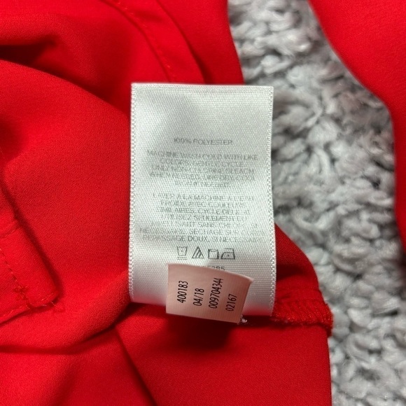 Express Blouse Womens Small Portofino Button Up Roll Tab Sleeves Holiday Dinner - Picture 2 of 4